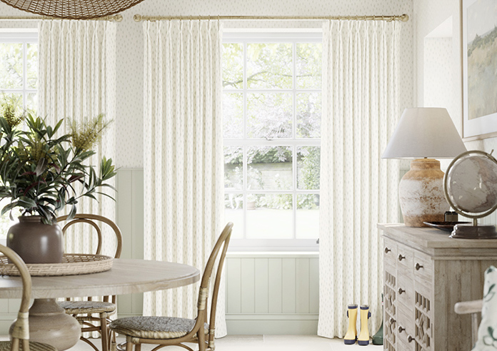 Rebecca, Bud Green - Made to Measure Curtains - Image 3